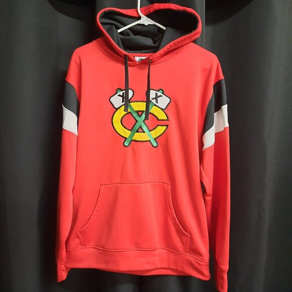Sportswear Chicago Blackhawks Pullover Hoodie Men's Size Medium - Picture 1 of 8
